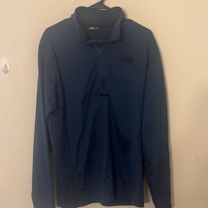 The North Face Navy Quarter-Zip Top